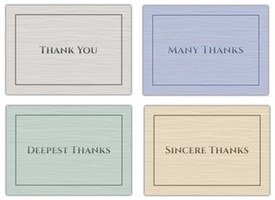 Simply Thank you card
