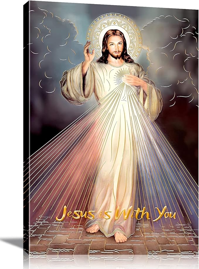 Divine Mercy Wall Plaque, 10"