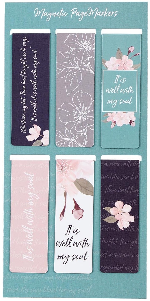 Magnetic Bookmark: It is Well with the Soul (6/pack)