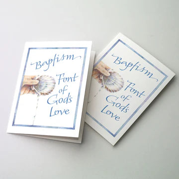 Baptism: Font of God's Love - Adult Baptism Card