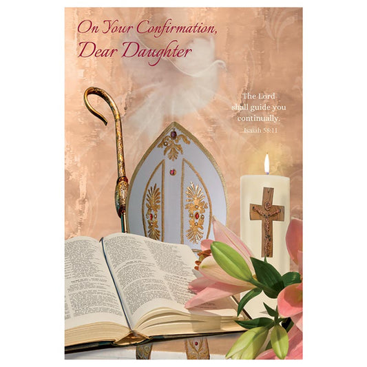 On Your Confirmation Dear Daughter Card