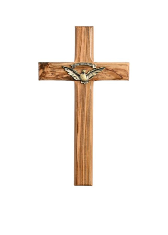 Olivewood Confirmation Wall Cross, 5"