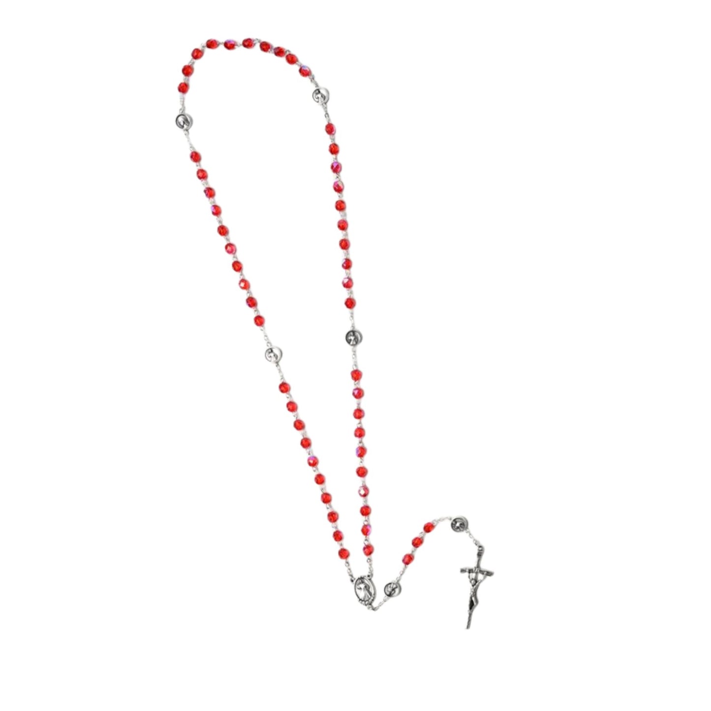 Divine Mercy Rosary (Burgundy)
