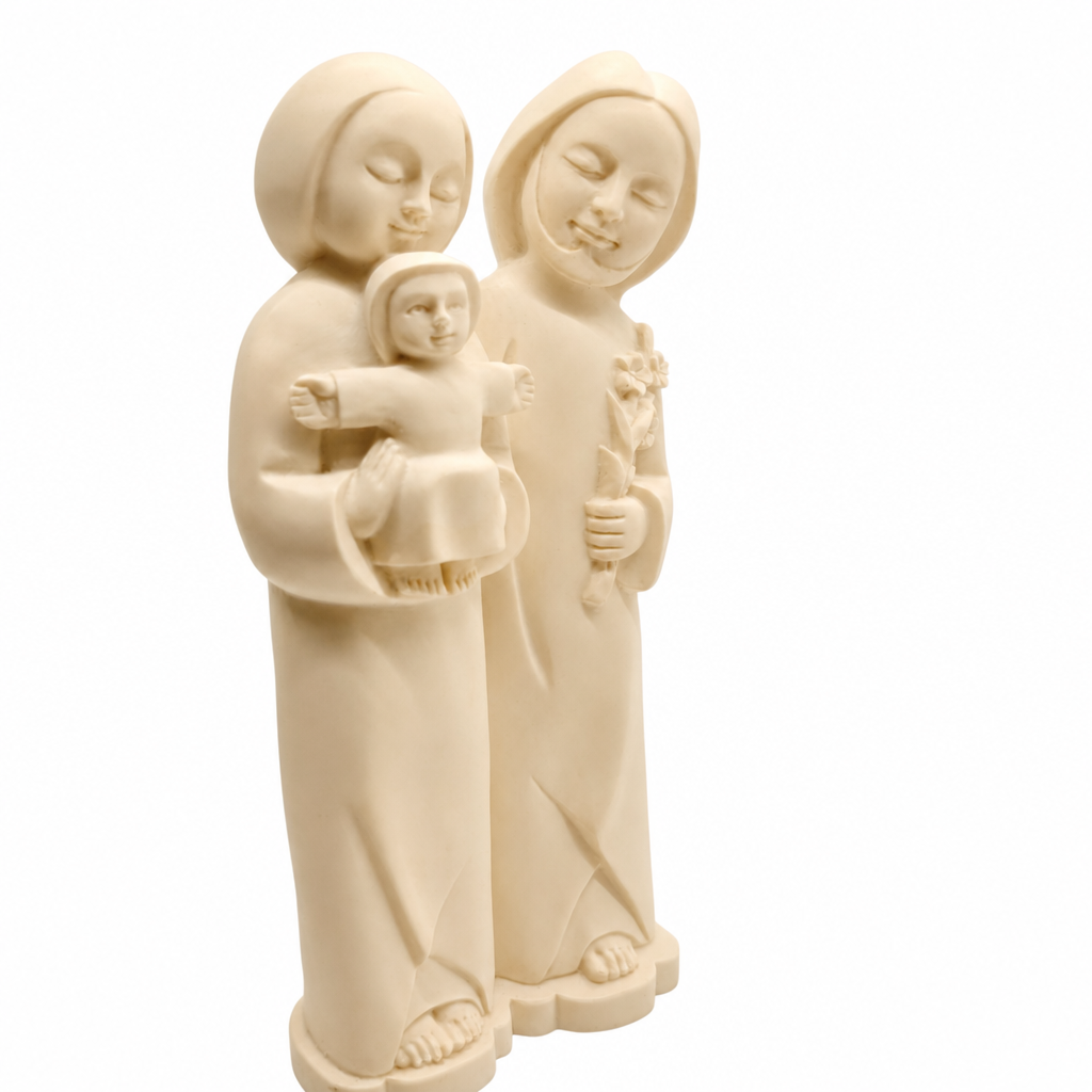 Holy Family Statue – 8" (White)