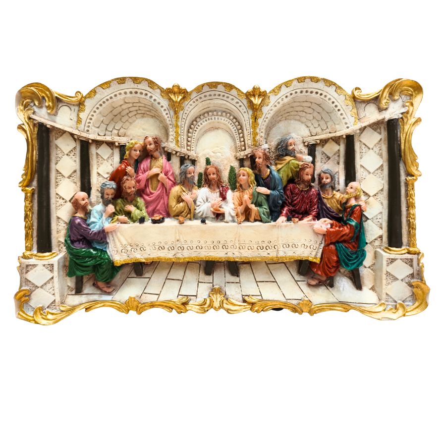 Last Supper Wall Art, 6" h