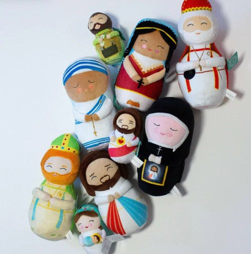 Shining Light Doll Mini Plush: Sacred Heart of Jesus, 5"