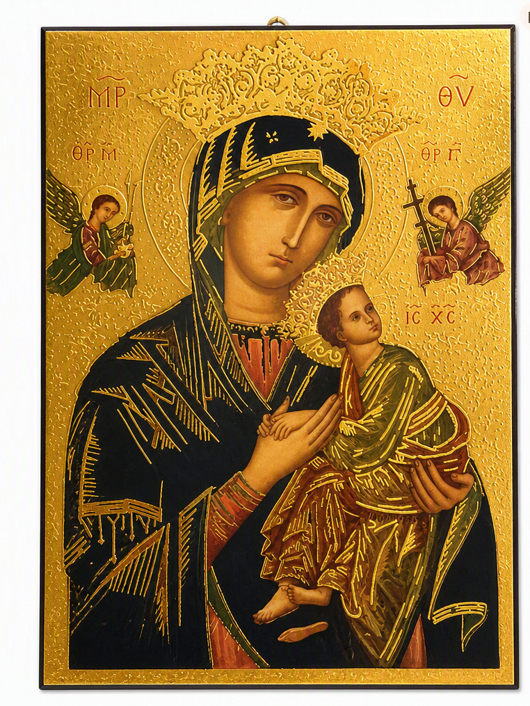 Our Lady of Perpetual Help Wall Plaque – 4″ × 6″