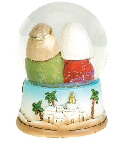 Holy Family Water Globe, 3.5"