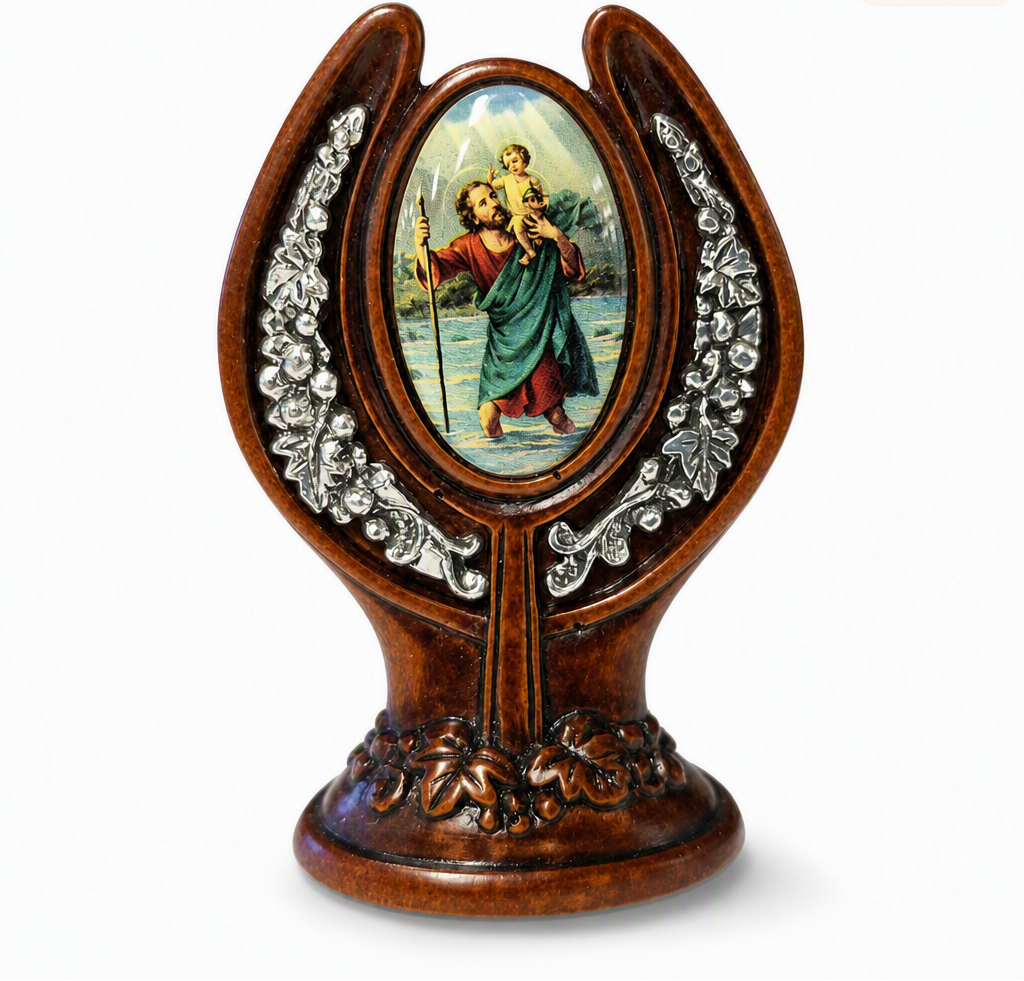 Saint Christopher Desktop Stand, 3"