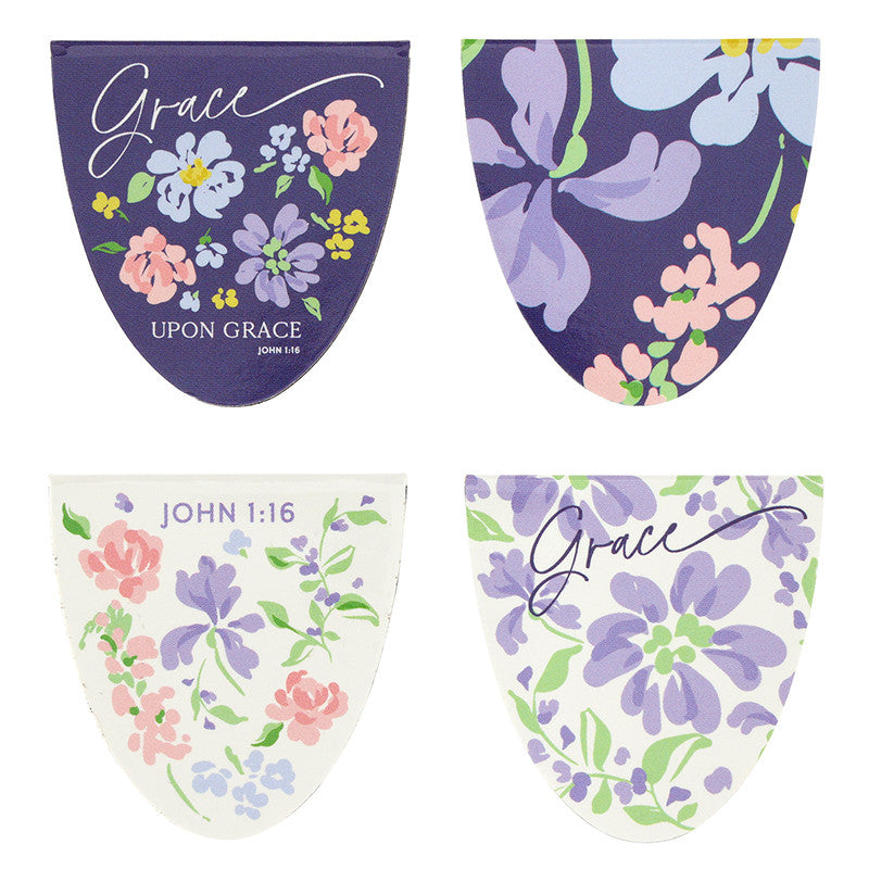 Grace Upon Grace Magnetic Bookmarks (4 Assorted)