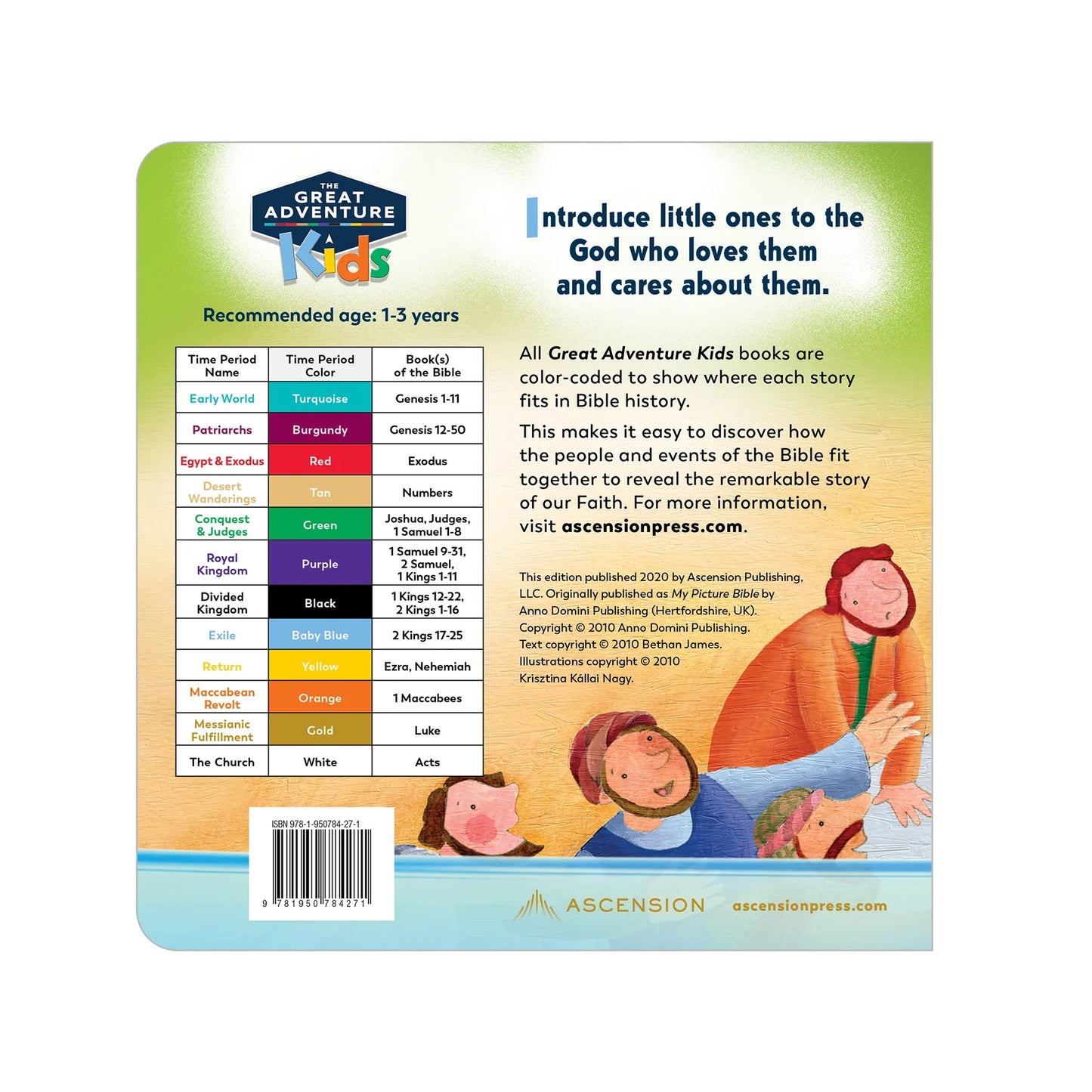 The Great Adventure Kids My First Catholic Bible Board Book (Age 1-3)