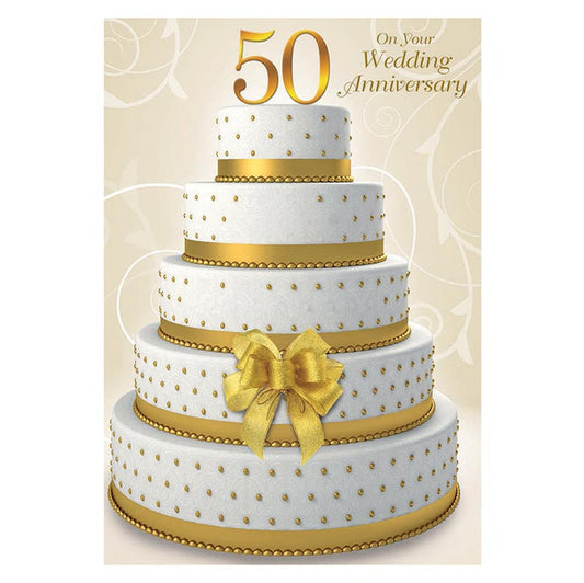 On Your 50th Wedding Anniversary Card