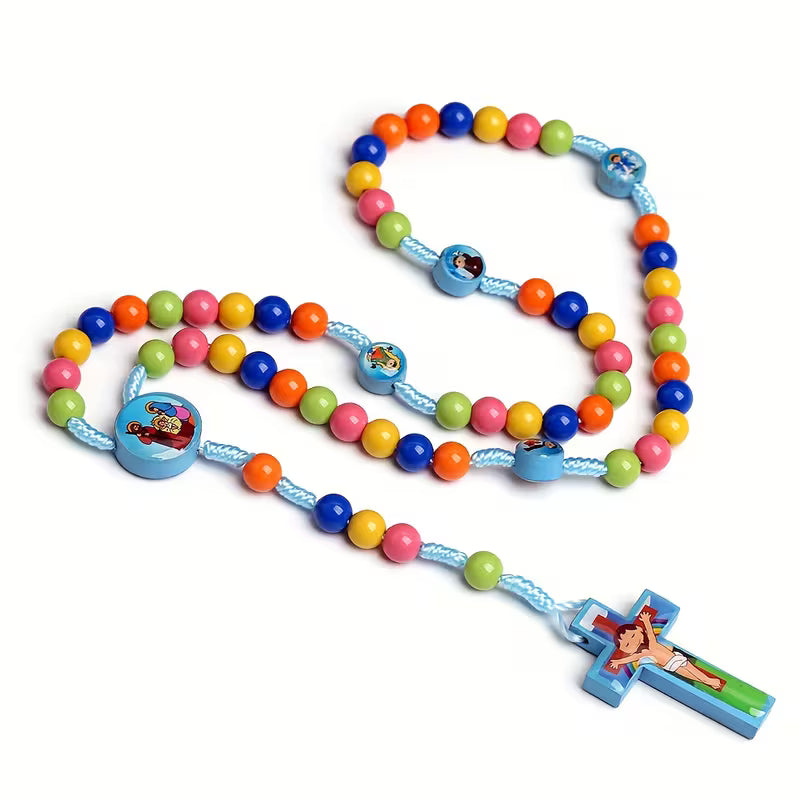 Mini Saints Corded Rosary