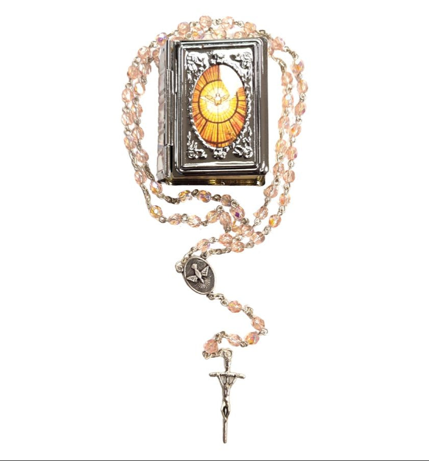 Confirmation Rosary with Bible Rosary Case