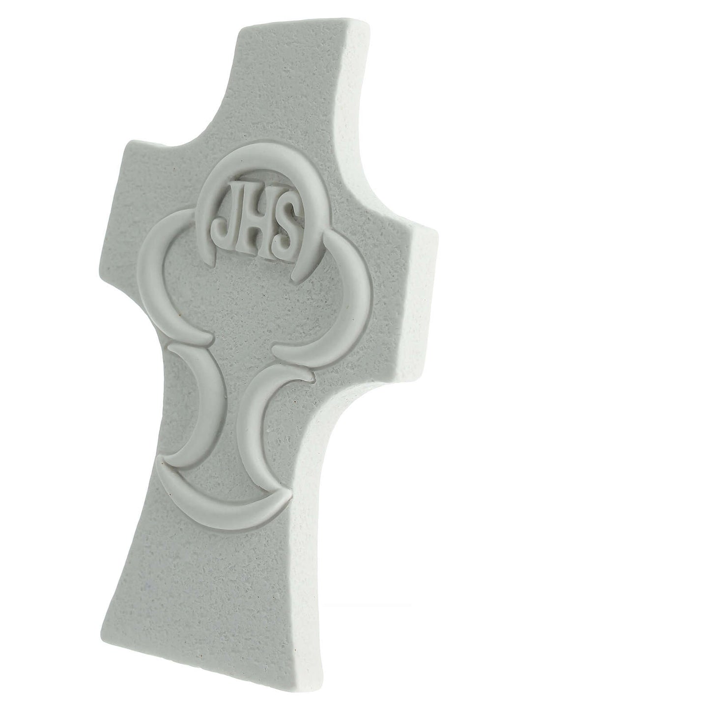 JHS White Chalice Cross 3.5"