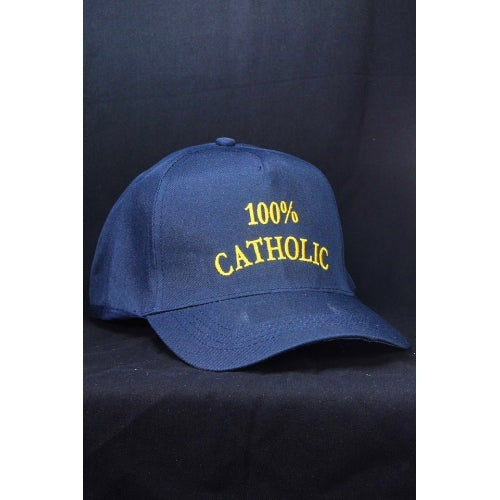 100% Catholic Baseball Cap