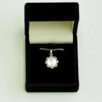 Chalice and Host Pendant with Chain