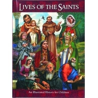 Illustrated Lives of Saints (Hardcover)