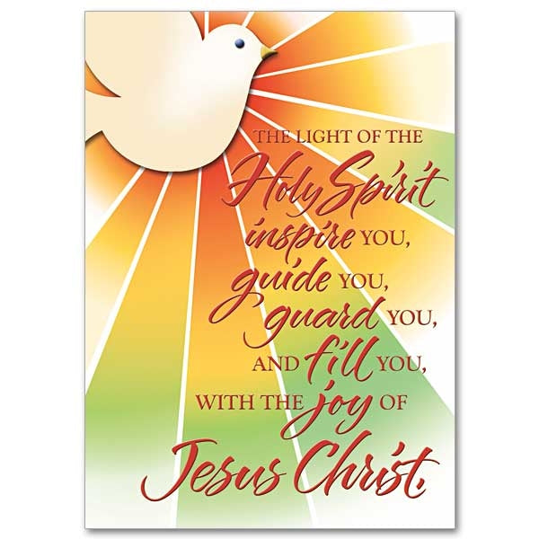 Confirmation Card: The Light of the Holy Spirit