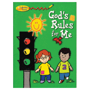 God Rules for Me Coloring & Activity Book