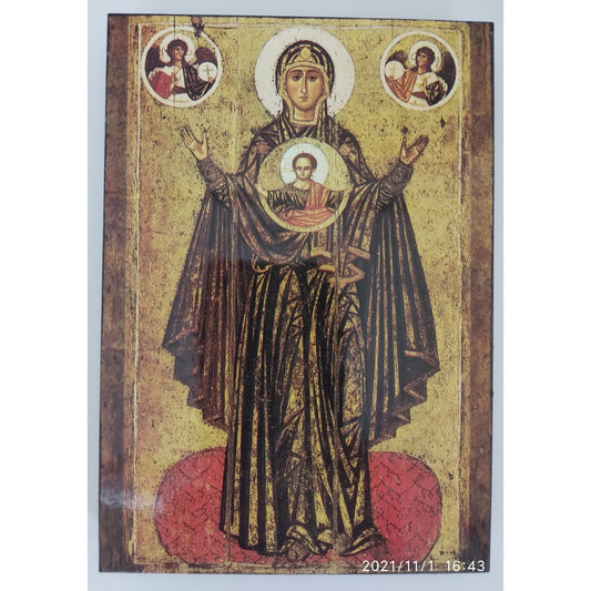 Our Lady of Sign Icon, 6"