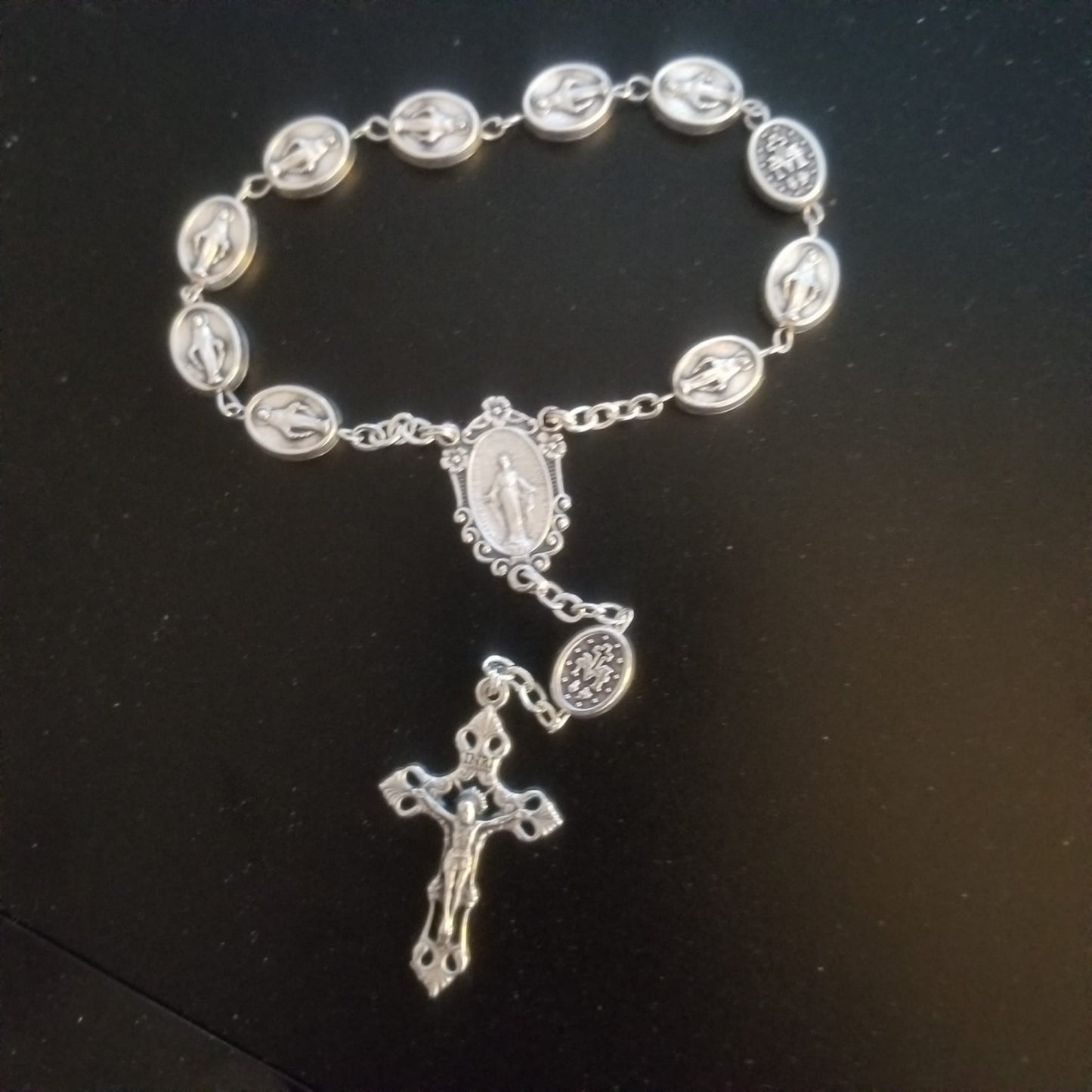 Miraculous Medal Decade Rosary (Made in Italy)