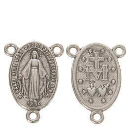 Miraculous Medal Rosary Centrepiece