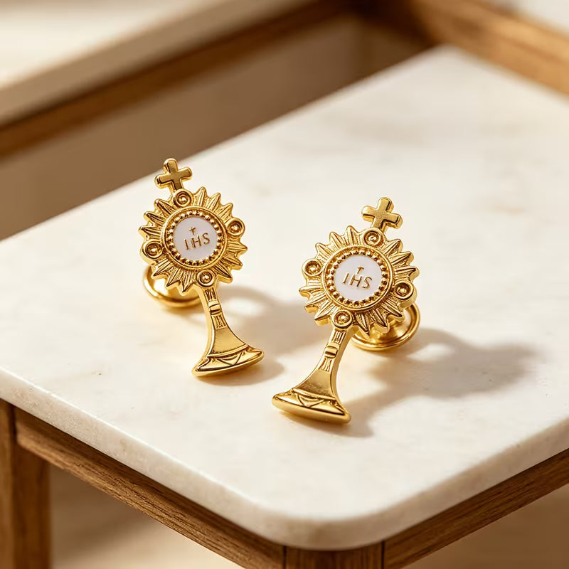 Monstrance Lapel Pin