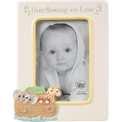 Photo Frame: Overflowing with Love Noah Ark, 8.25"