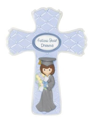 Precious Moments Graduation Follow Your Dreams Cross