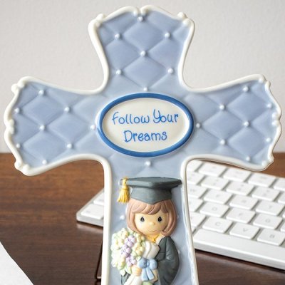 Precious Moments Graduation Follow Your Dreams Cross