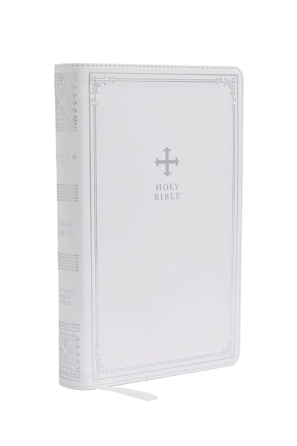 NRSV Catholic Bible, Gift Edition (White)