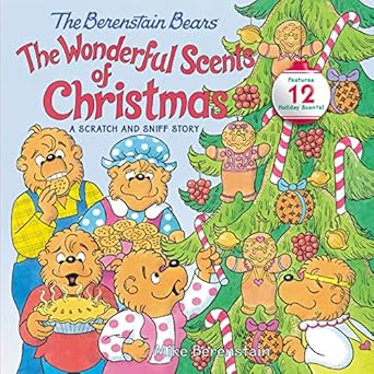 The Wonderful Scents of Christmas: A Scratch and Sniff Story (Hardcover)