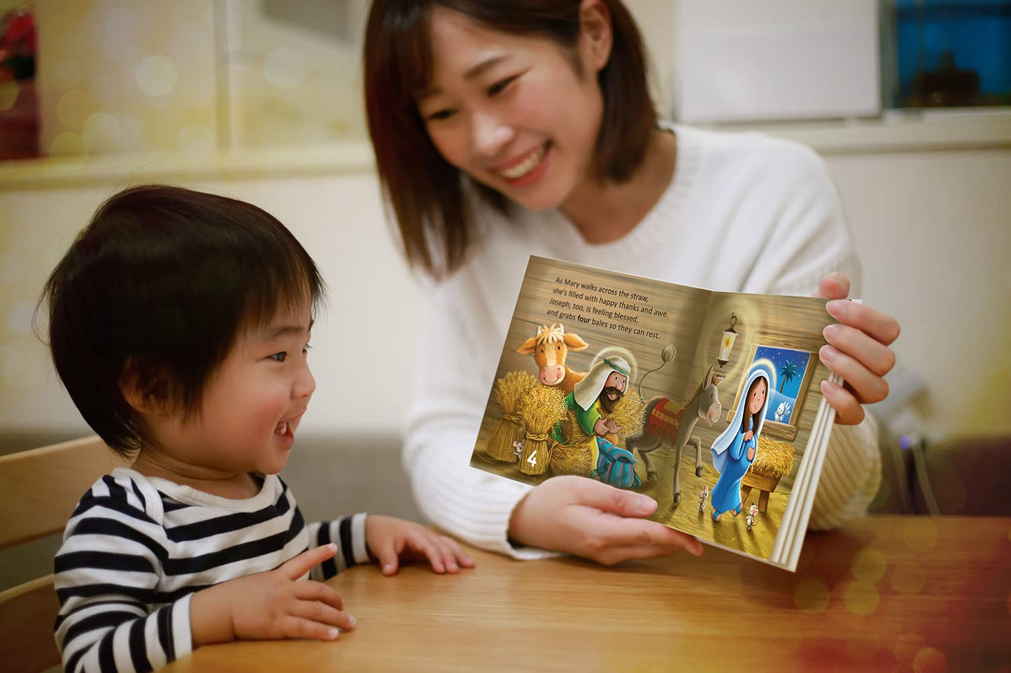 Happy Birthday, Christmas Child: A Counting Nativity Book