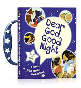 Dear God, Good Night: 2-Minute Bible Stories for Bedtime (Boardbook)