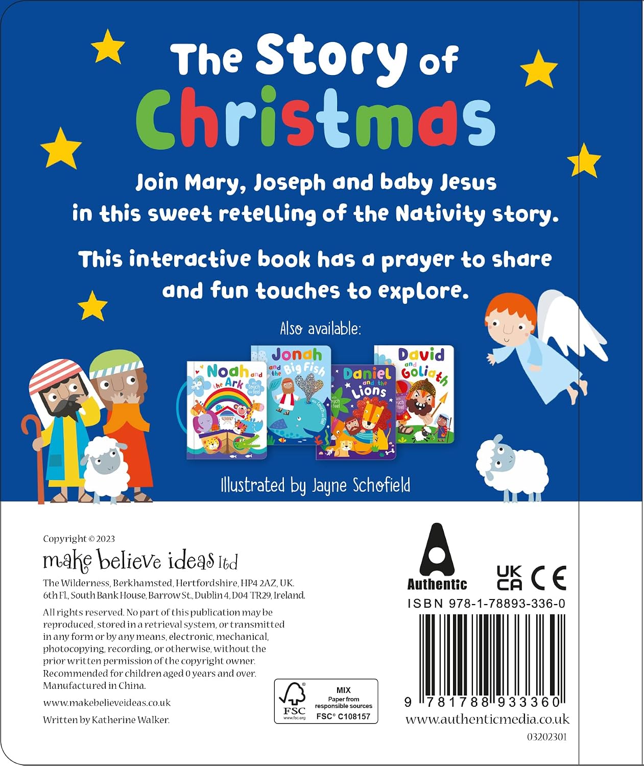 The Story of Christmas Touch and Feel Book