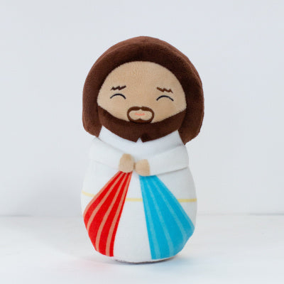 Shining Light Doll - Divine Mercy Jesus Plush Doll, 10"