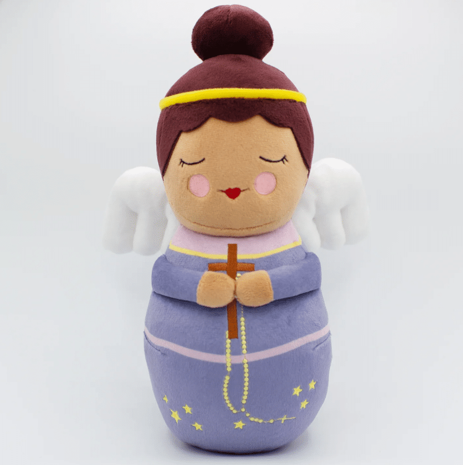 Shining Light Doll - Purple Guardian Angel Plush Doll