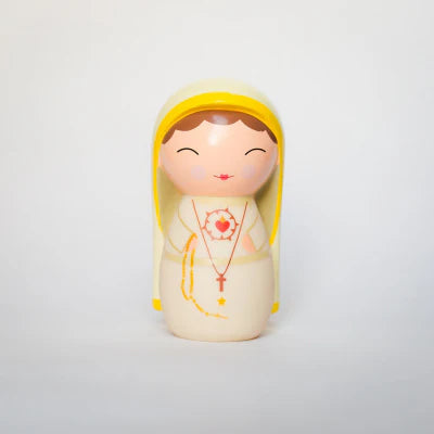 Shining Light Doll - Our Lady of Fatima, 3.5"