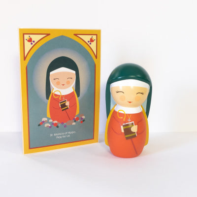 Shining Light Doll - Saint Monica, 3.5"