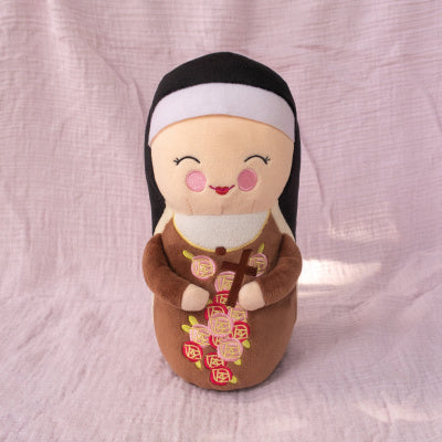 Shining Light Doll - Saint Therese of Lisieux Plush Doll, 10"