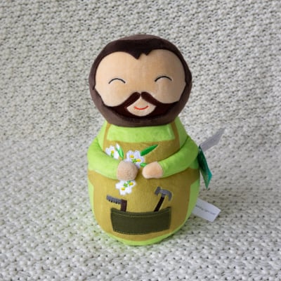 Shining Light Doll - Saint Joseph Plush Doll, 10"