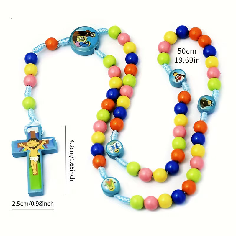 Mini Saints Corded Rosary
