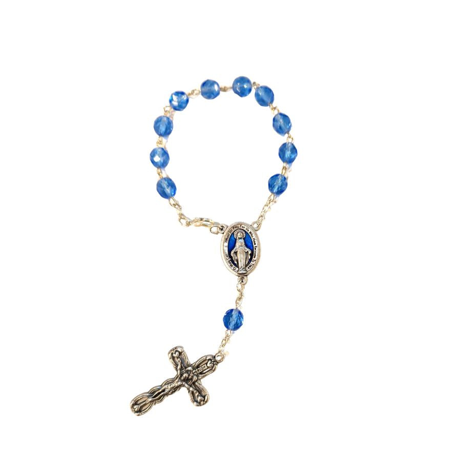 Auto Rosary: Miraculous Decade Rosary (Made in Italy)