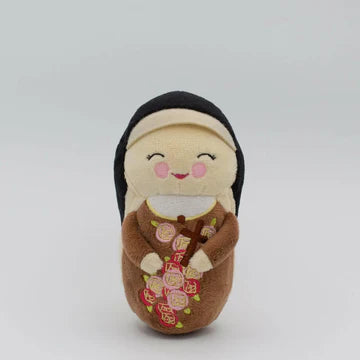 Shining Light Doll Mini Plush - Saint Therese of Lisieux Plush Doll, 5"