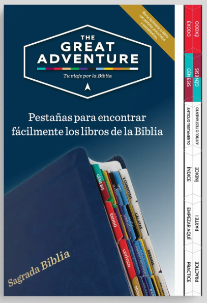 The Great Adventure Bible Indexing Tab (Spanish)