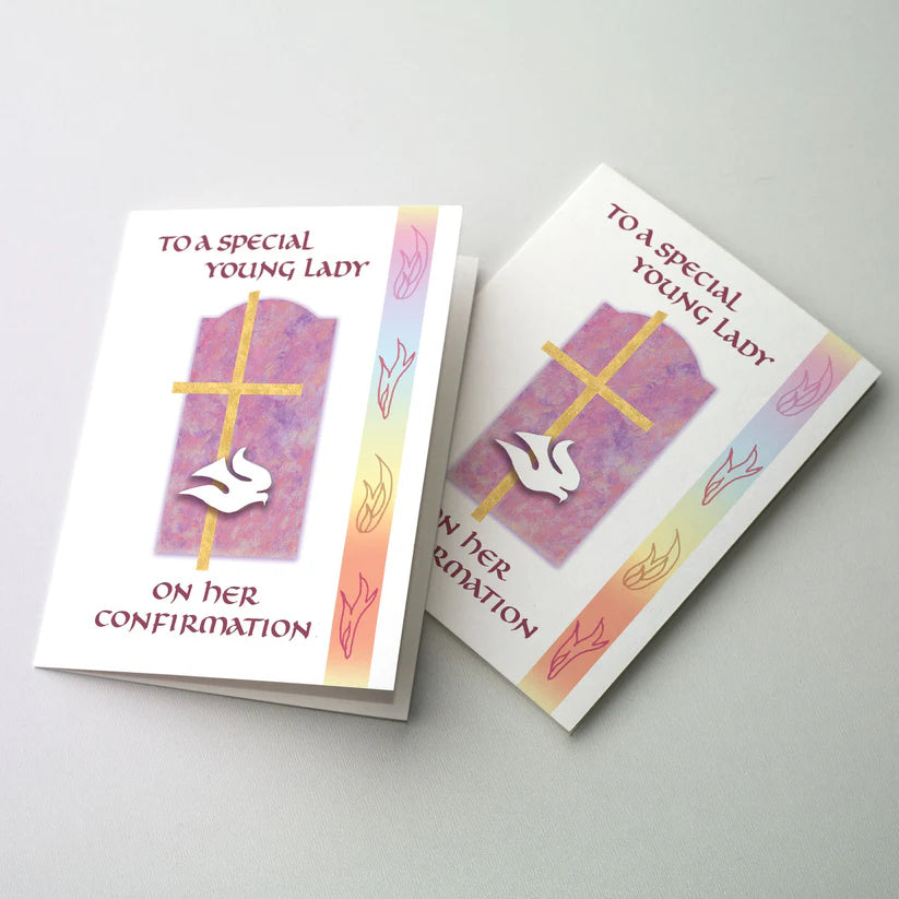 To a Special Young Lady Confirmation Card