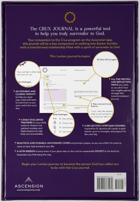 Crux: A Lenten Journey of Surrender Journal