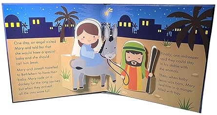 Christmas Nativity Pop-Up Book
