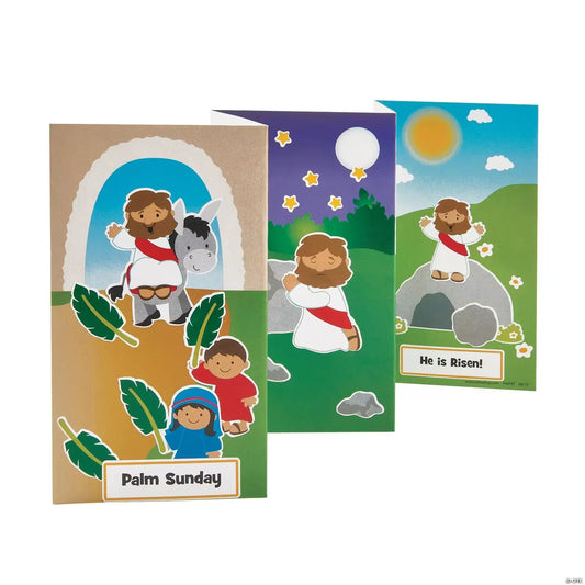 Holy Week Fold Out Sticker Scene